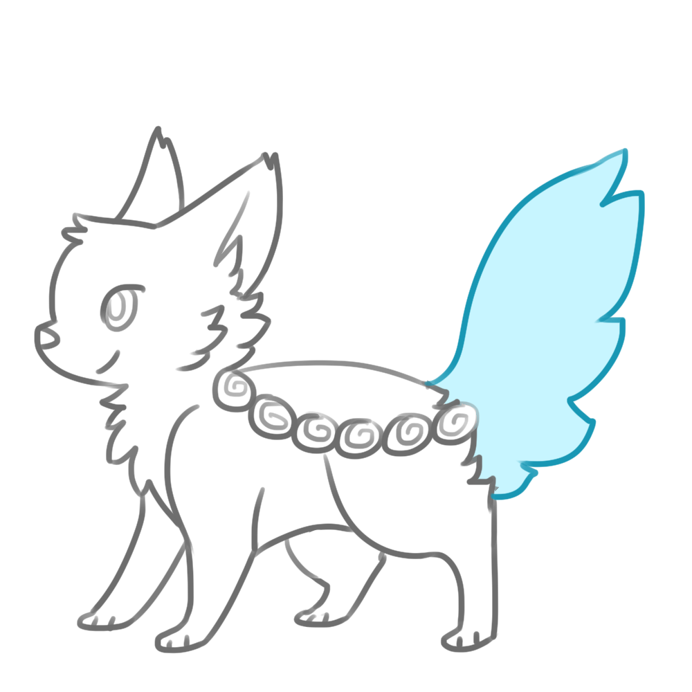 Fluffy V2 Tail
